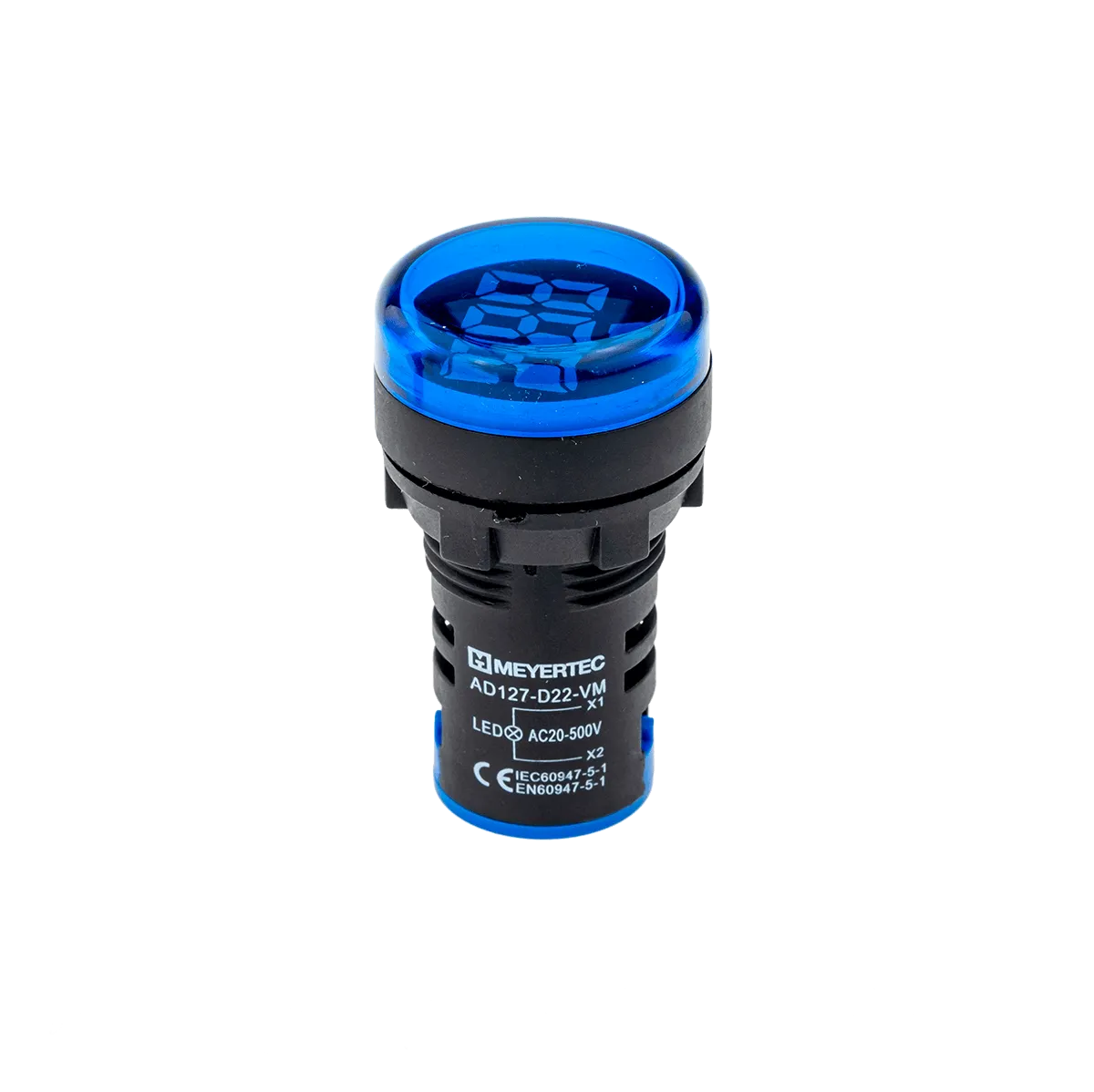 Индикатор напряжения, синий