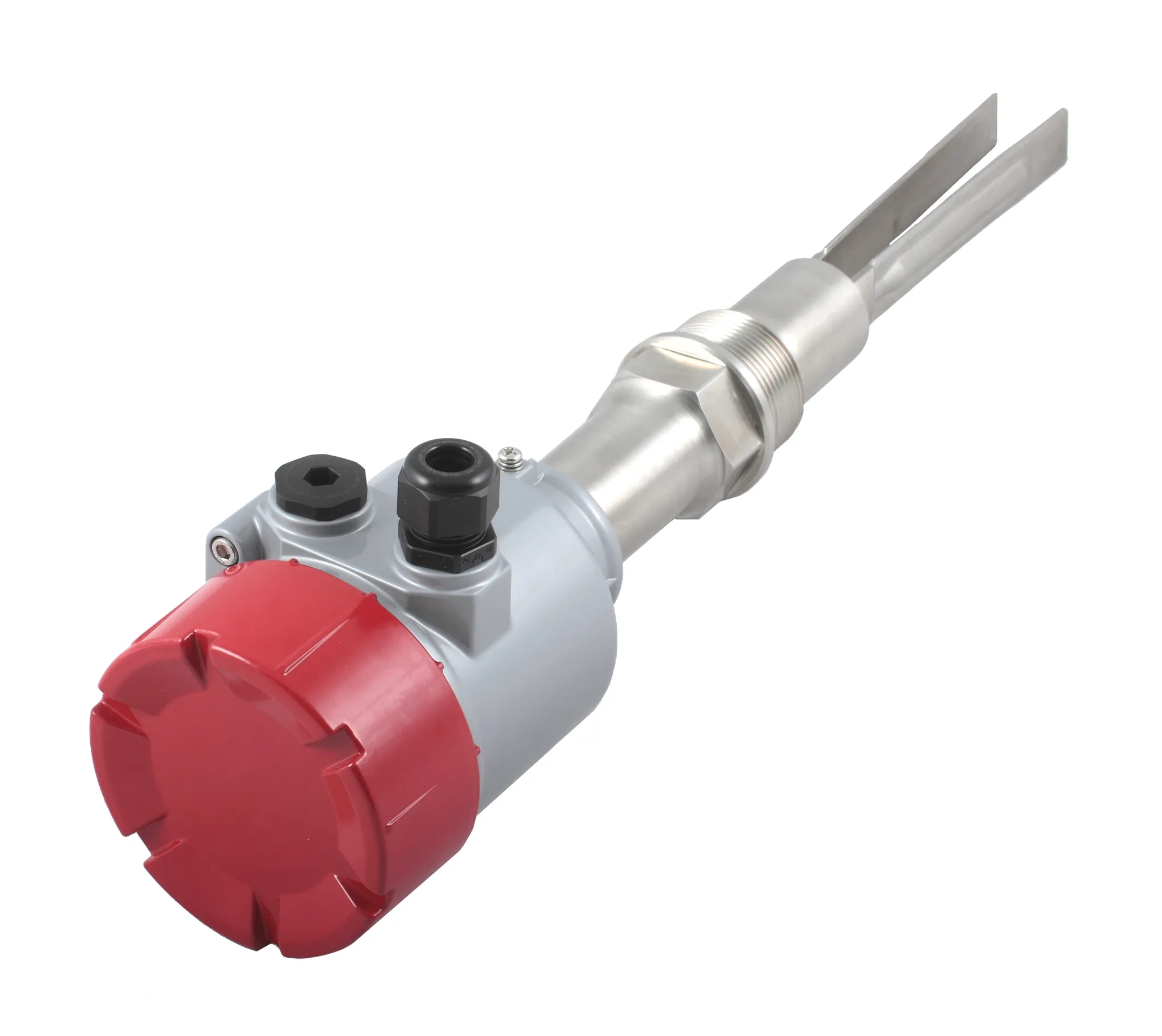 Вибрационный датчик предельного уровня сыпучих материалов в алюм. корпусе, -40 +150 С, Pmax=10 bar, 22-265 VAC - 20-46 VDC, IP 67, чувств. от 10 г/л, соединение- резьба G 1 1/2", нерж. сталь 304, удлинение 3000 мм, нерж. сталь 304, выход- реле DPDT