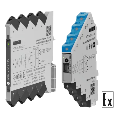 НПТ линейка активных барьеров искрозащиты Ex ia