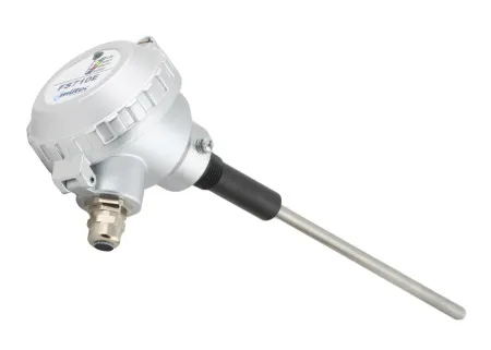 Датчик пыли, зонд L=140 мм, -20 +150 С, Pmax=2 bar, 24 VDC, IP 65, соединение- резьба 1/2" NPT пластик, выходной сигнал- реле DPDT, кабель 2 метра
