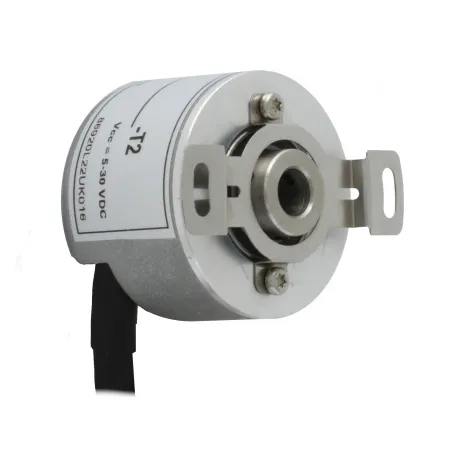 Инкрементальный программируемый энкодер D=40мм, полый вал 12мм, 3000 имп/об, 5…30VDC, выход TTL/HTL с инверсией, IP5