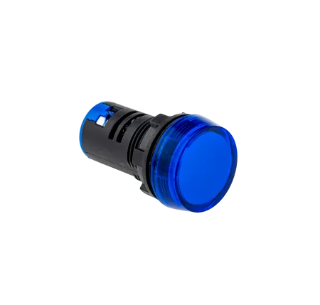 Сигнальная лампа, синий, 220V AC/DC IP65
