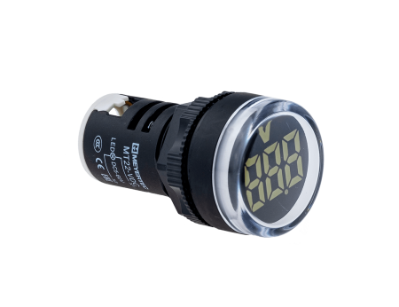 Индикатор напряжения, 5-60V DC, белый